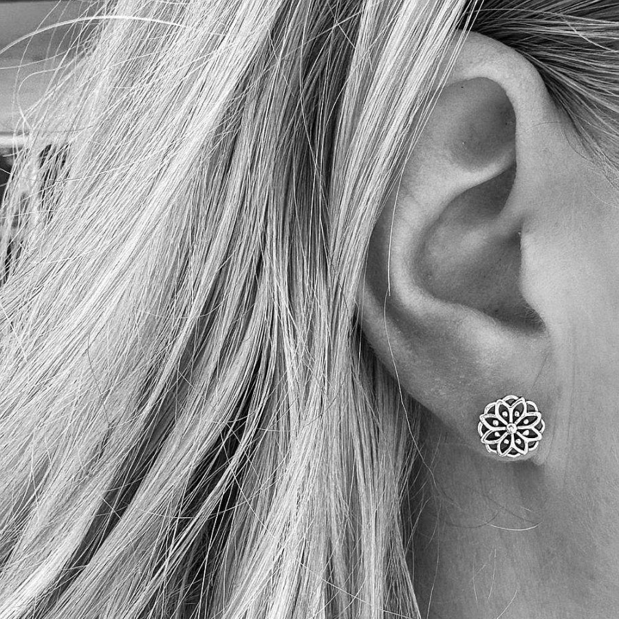 Oorbellen My Unique Style | Boho Oorknopjes Stella - 925 Zilver