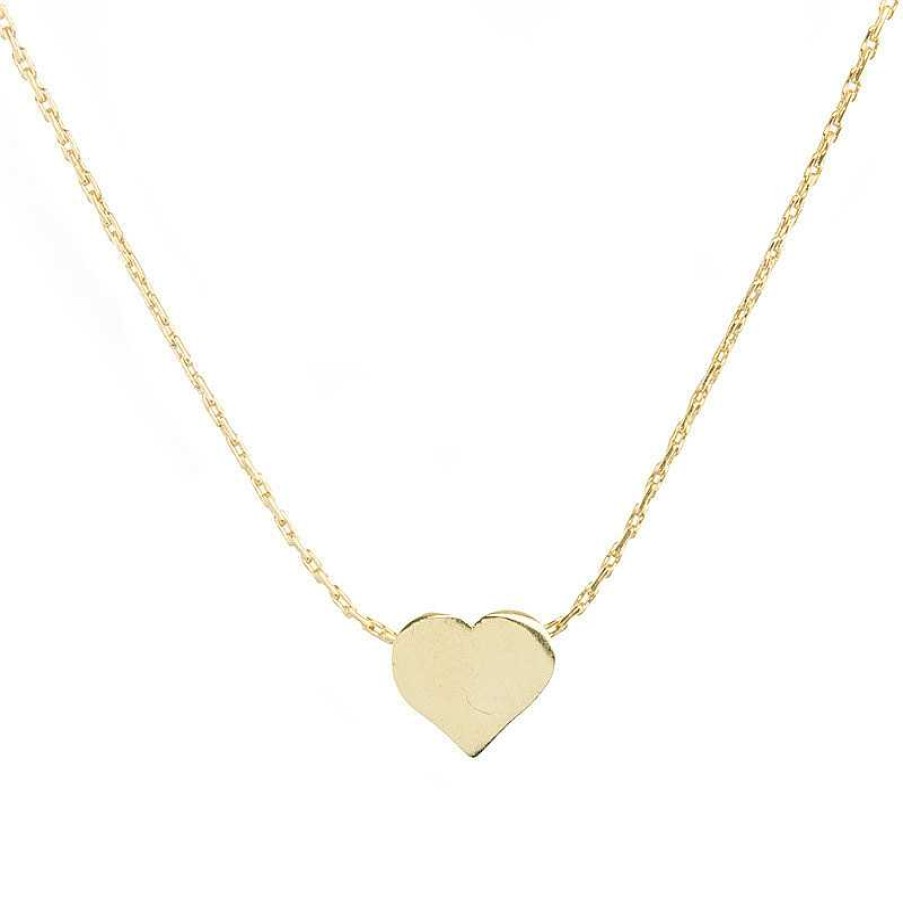 Kettingen My Unique Style | Heart Necklace - Goldfilled