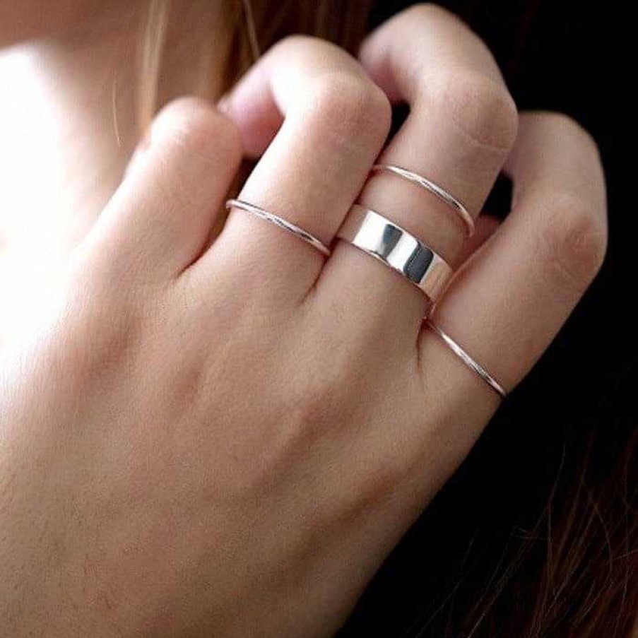 Ringen My Unique Style | Skinny Stacking Ring - 925 Zilver