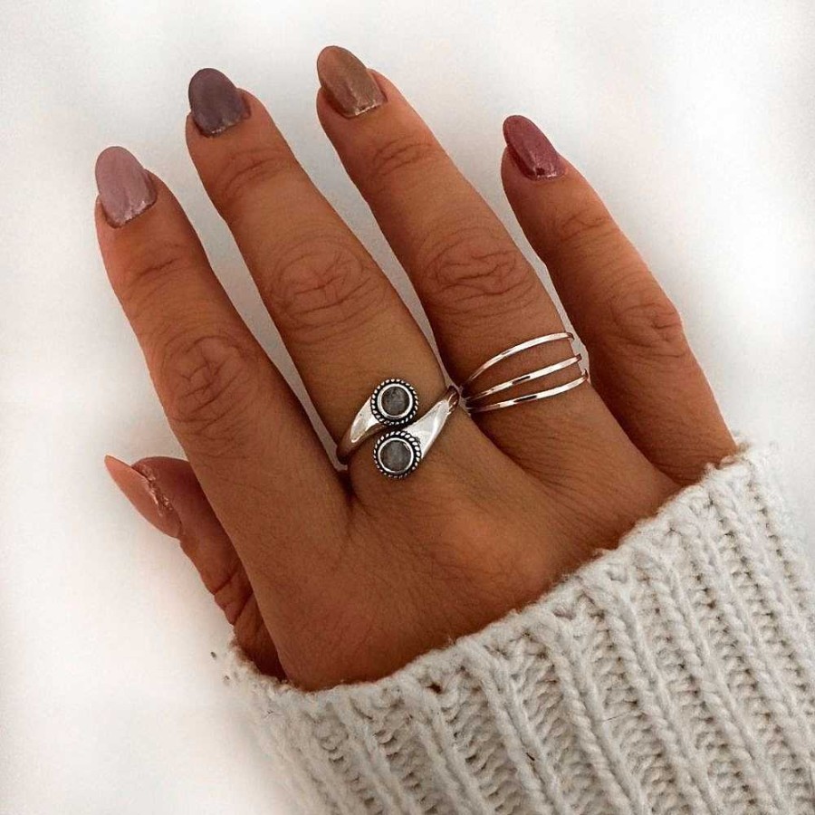 Ringen My Unique Style | Triple Layer Ring - 925 Zilver