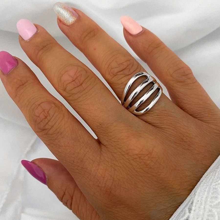 Ringen My Unique Style | Line Ring Elin - 925 Zilver