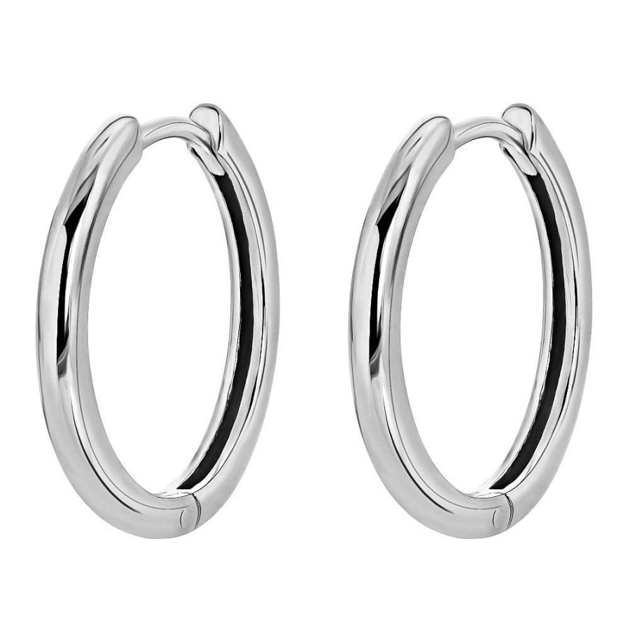 Oorbellen My Unique Style | Basic Spirit Hoops 20 Mm - 925 Zilver