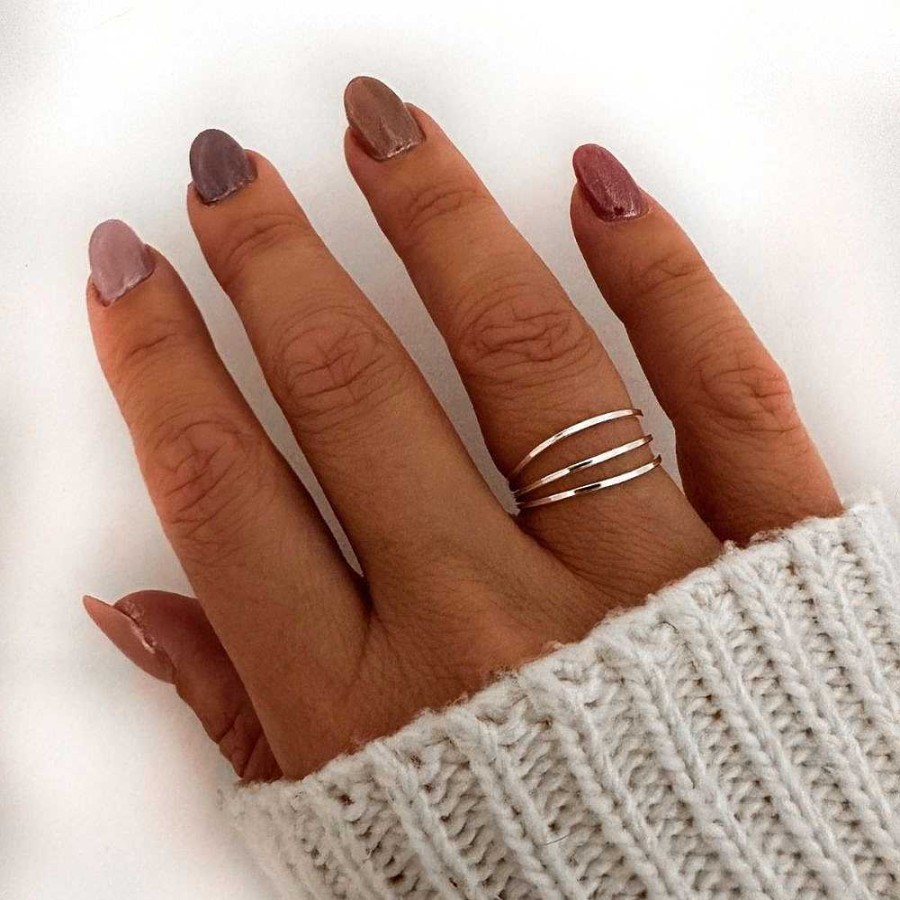 Ringen My Unique Style | Triple Layer Ring - 925 Zilver