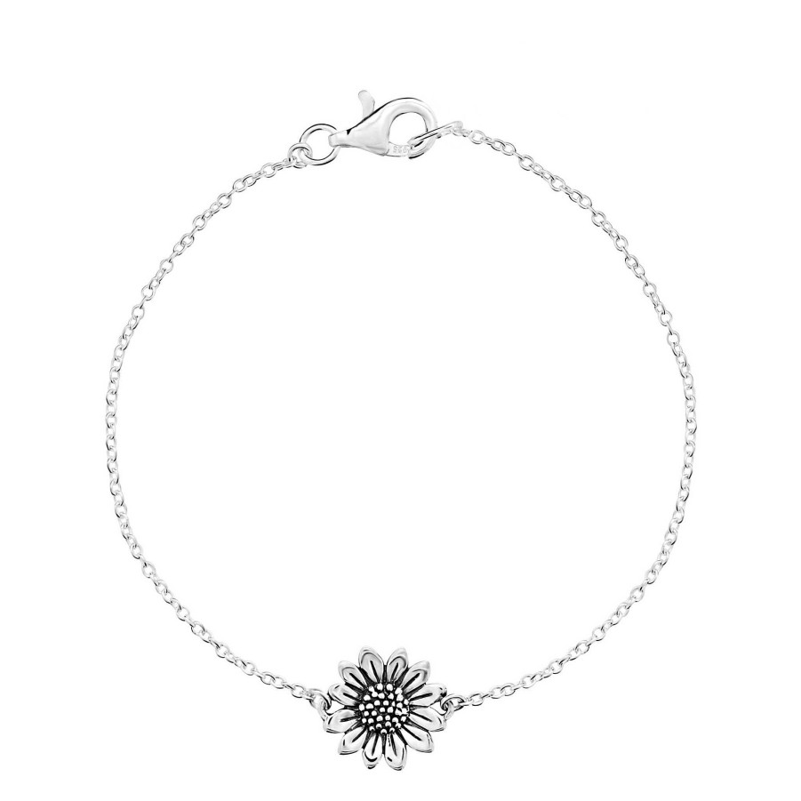 Armbanden My Unique Style | Sunflower Armband - 925 Zilver