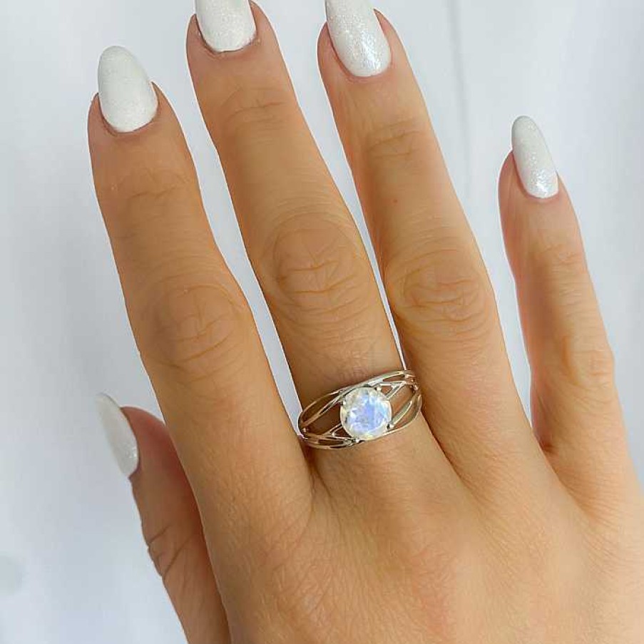 Ringen My Unique Style | Maansteen Ring Mila - 925 Zilver