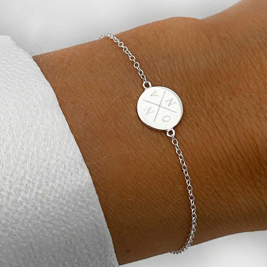 Armbanden My Unique Style | Basic Cross Bracelet - 925 Zilver