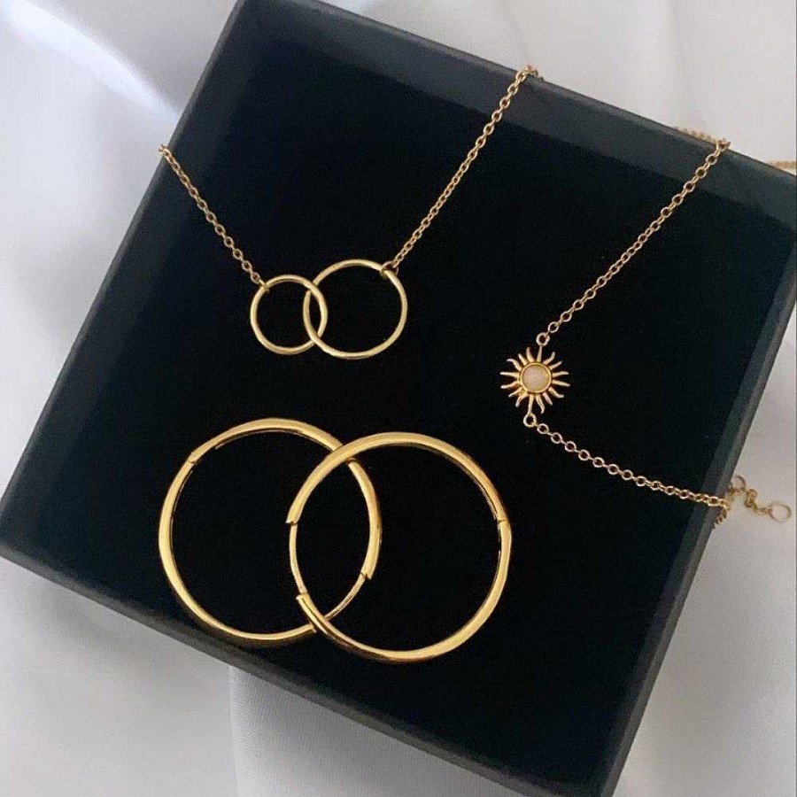 Kettingen My Unique Style | Double Karma Ketting - Goldplated