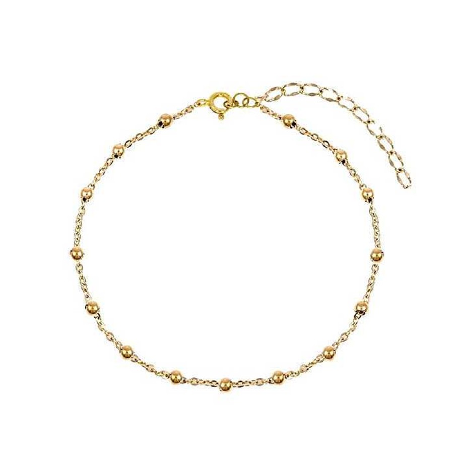 Enkelbandjes My Unique Style | Enkelbandje Satellite - Goldplated