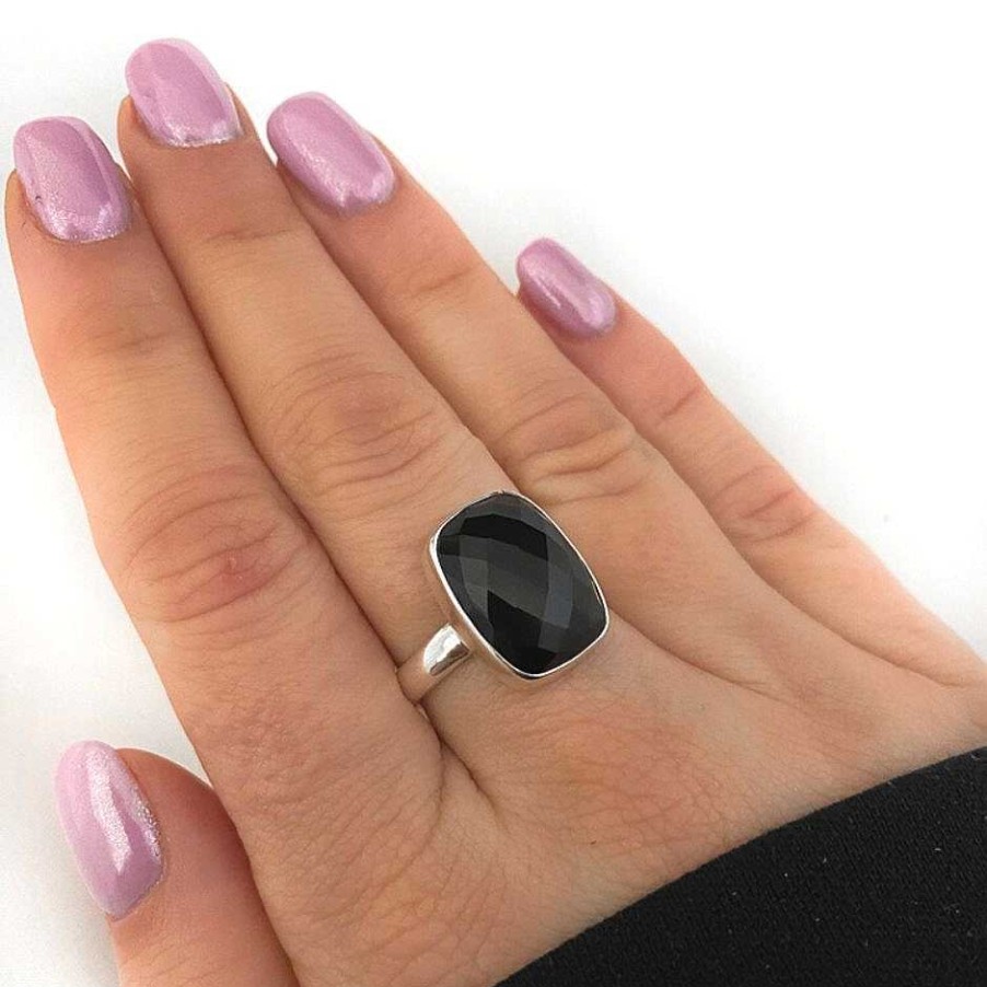 Ringen My Unique Style | Ring Black Onyx - 925 Zilver