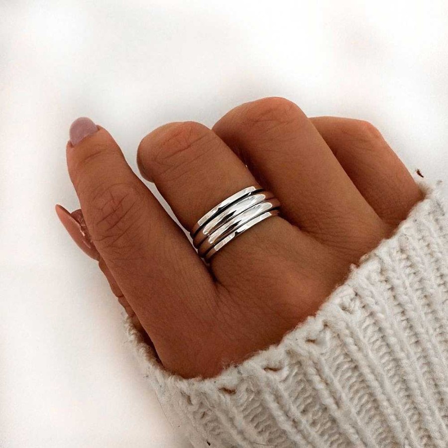 Ringen My Unique Style | Spinner Ring Talia - 925 Zilver