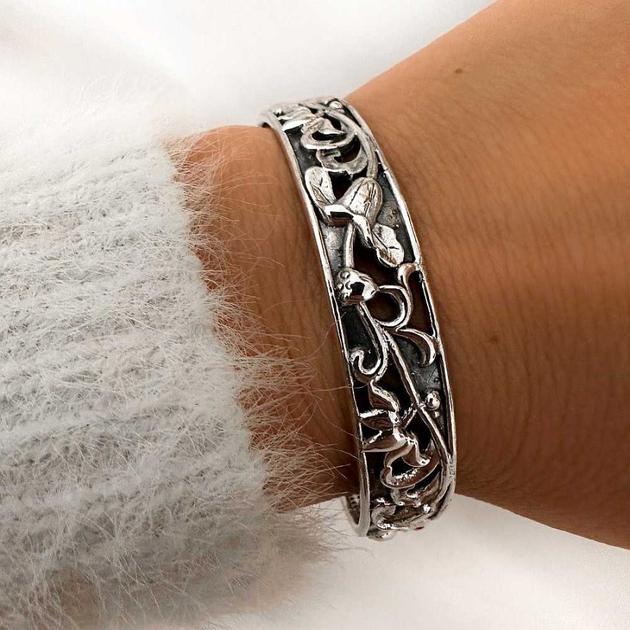 Armbanden My Unique Style | Boho Armband Lila - 925 Zilver