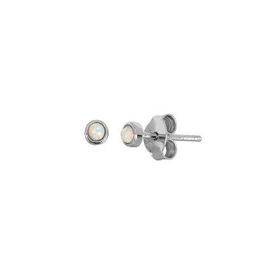 Oorbellen My Unique Style | Little Opal Studs - 925 Zilver