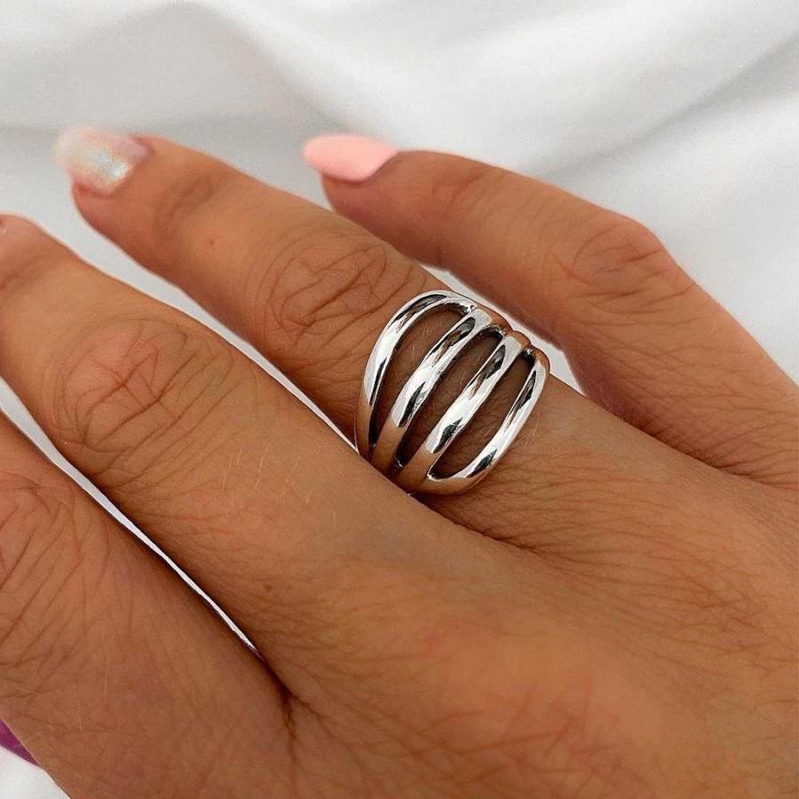 Ringen My Unique Style | Line Ring Elin - 925 Zilver