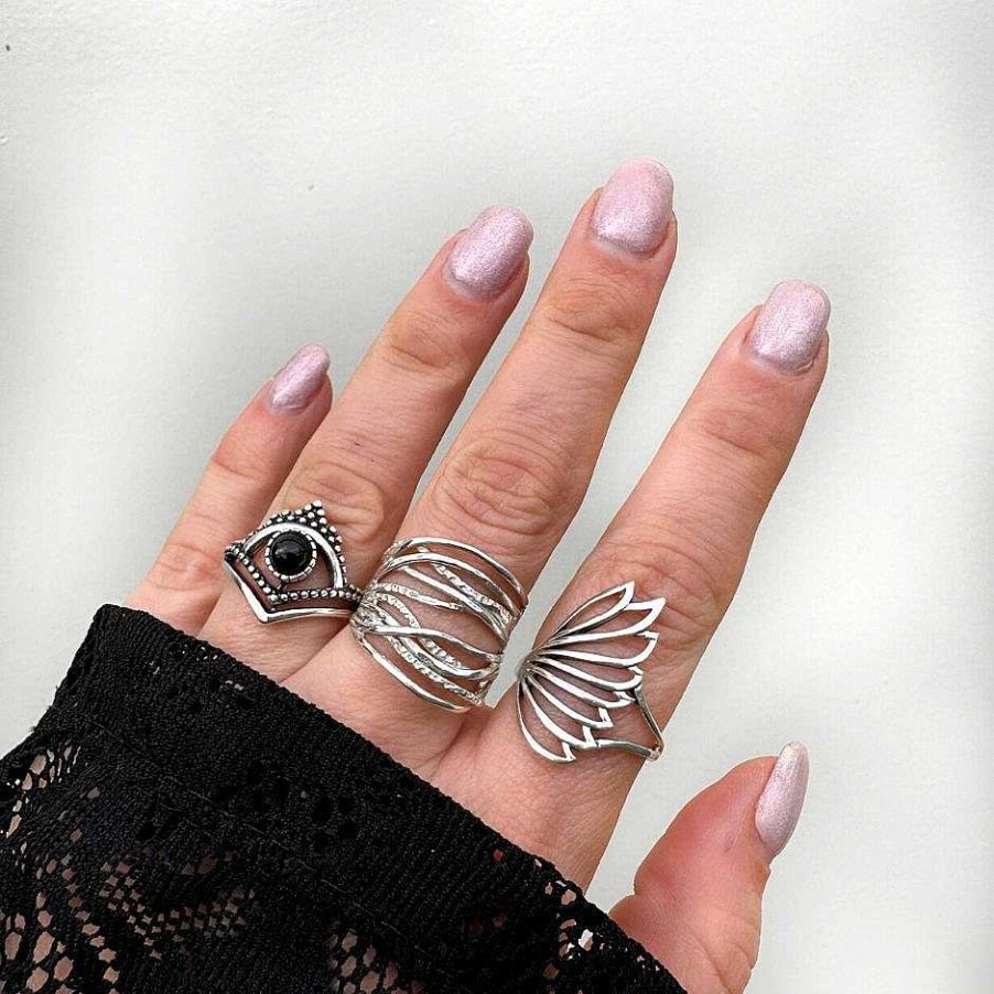 Ringen My Unique Style | Angel Wing Ring - 925 Zilver