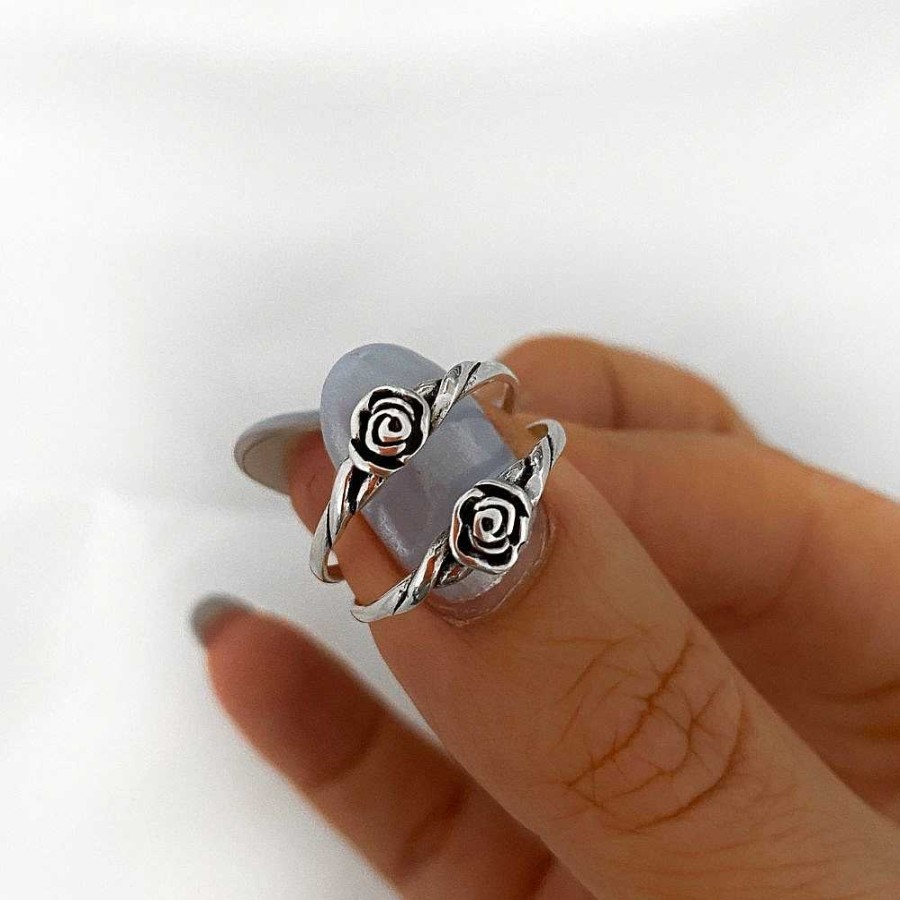 Ringen My Unique Style | Boho Ring Rose - 925 Zilver